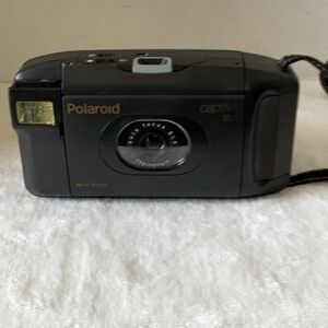 Polaroid Black Film Photography Camera Compact Design